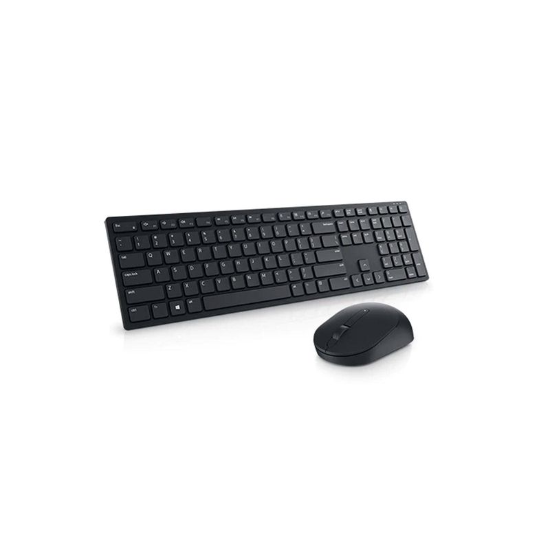 DELL - Kit Teclado Mouse Dell KM5221W Inalámbricos Dongle USB - Negro