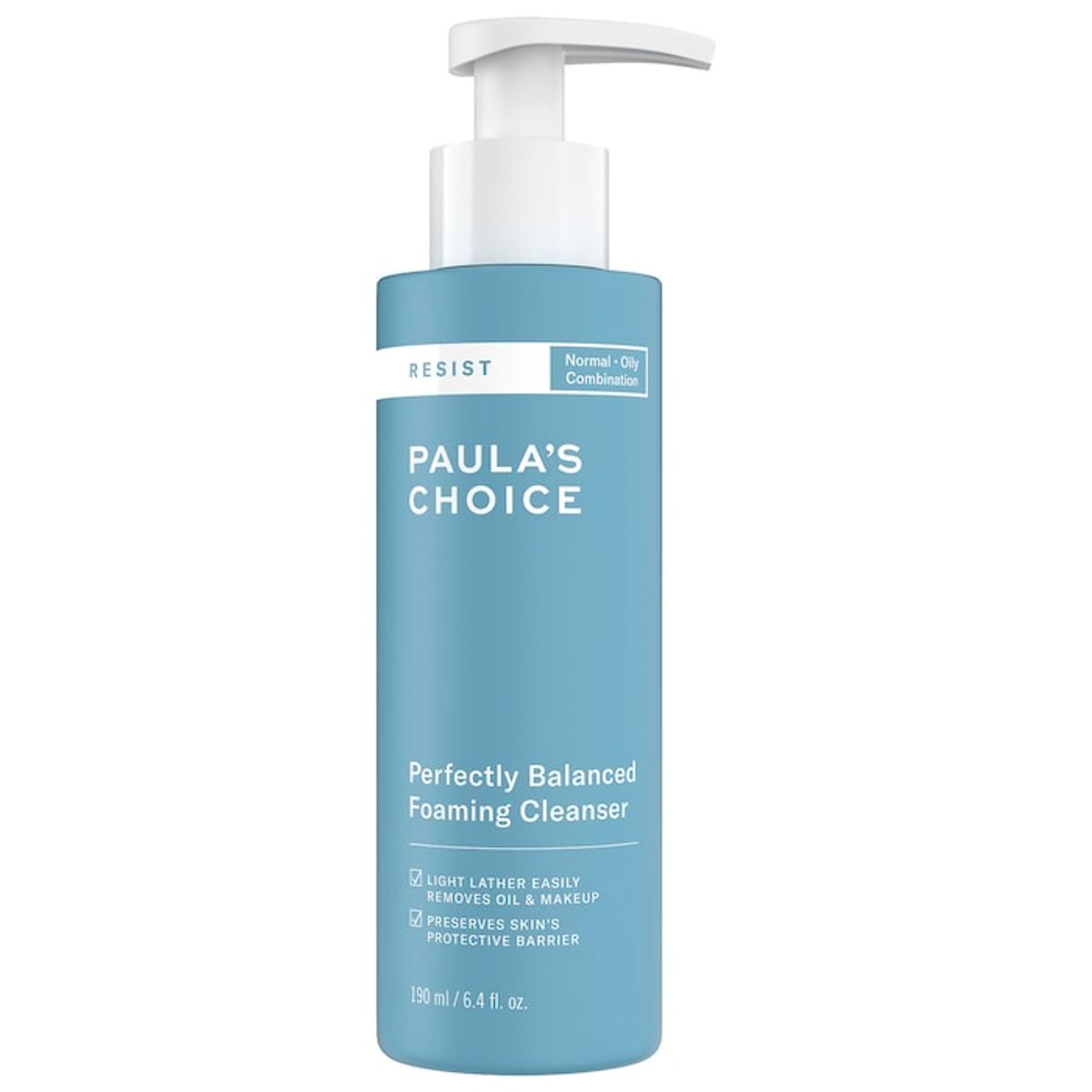 PAULA'S CHOICE - Limpiadora RESIST Perfectly Balanced Foaming Cleanser PAULA'S CHOICE