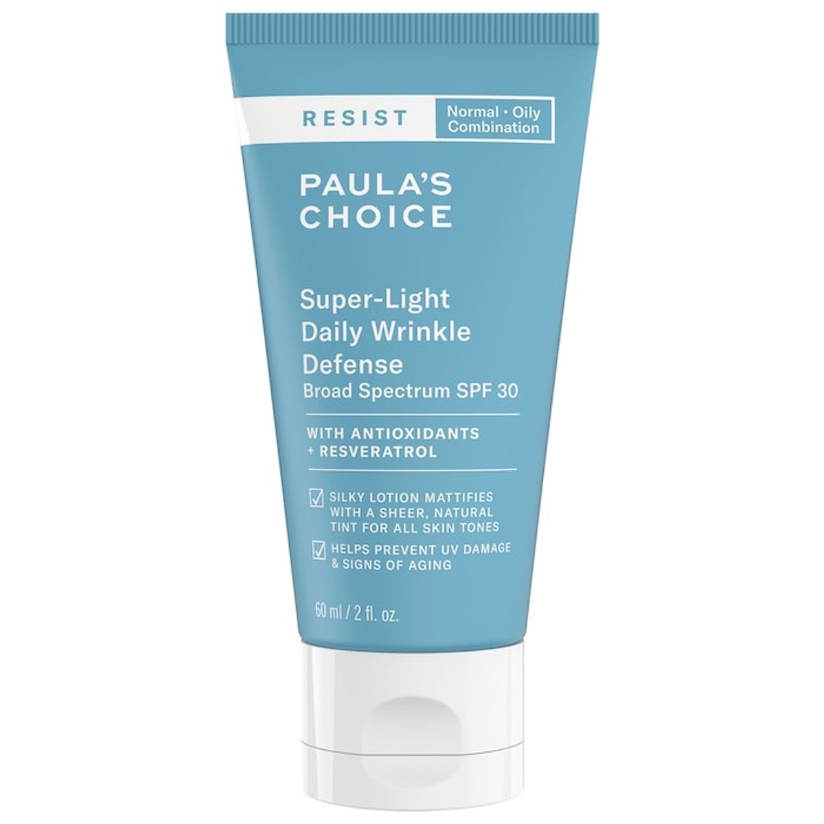 PAULA'S CHOICE - Protector Solar RESIST Super-Light Daily Wrinkle Defense Face Sunscreen SPF 30 PAULA'S CHOICE