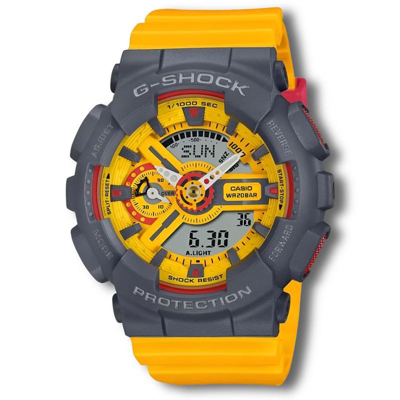 G-SHOCK - Reloj Deportivo G-SHOCK GMA-S110Y-9ADR Extreme Line - Amarillo