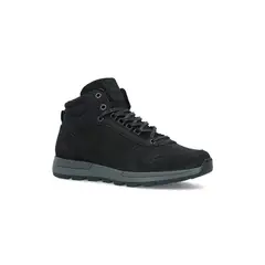 BULLBOXER - Zapatillas Hombre Cuero y Textil Negro Dudley-6-05