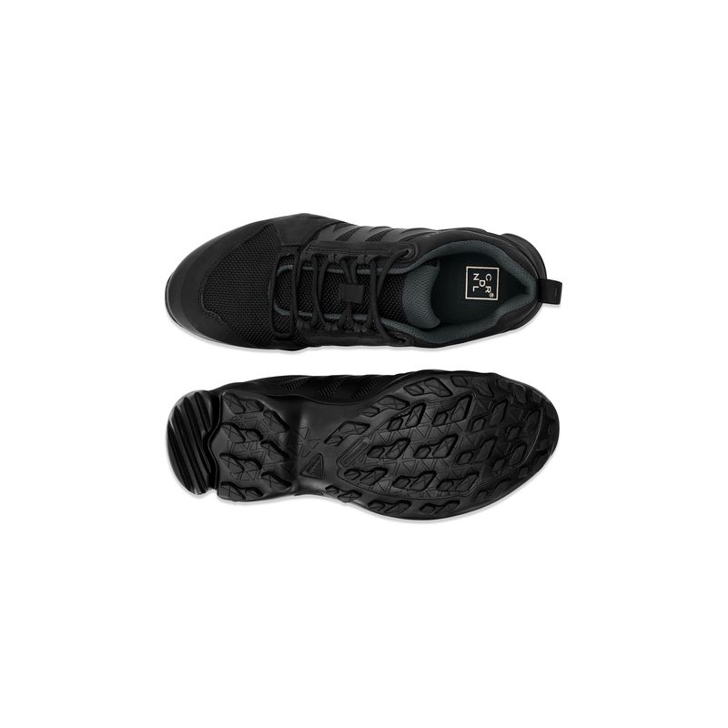 CARDINALE - Zapatillas Hombre Cuero Negro Cardinale Kwest-0-01 CARDINALE
