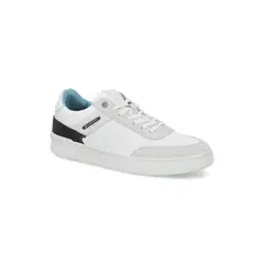 BULLBOXER - Zapatillas Hombre Cuero y Textil Blanco Trogir-0-68