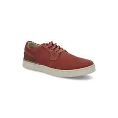 CARDINALE - Zapatillas Hombre Textil Con Cordones Eslasticados Rojo Binn-0-82