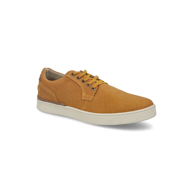 CARDINALE - Zapatillas Hombre Textil Con Cordones Eslasticados Amarillo Cardinale Binn-0-82 CARDINALE