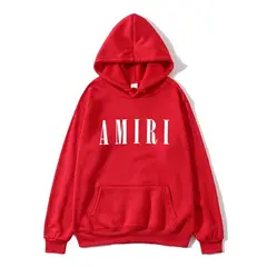 BLWOENS - Sudadera con capucha para hombres y mujeres 2021-Rojo