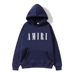 BLWOENS - Sudadera con capucha para hombres y mujeres 2021-Azul