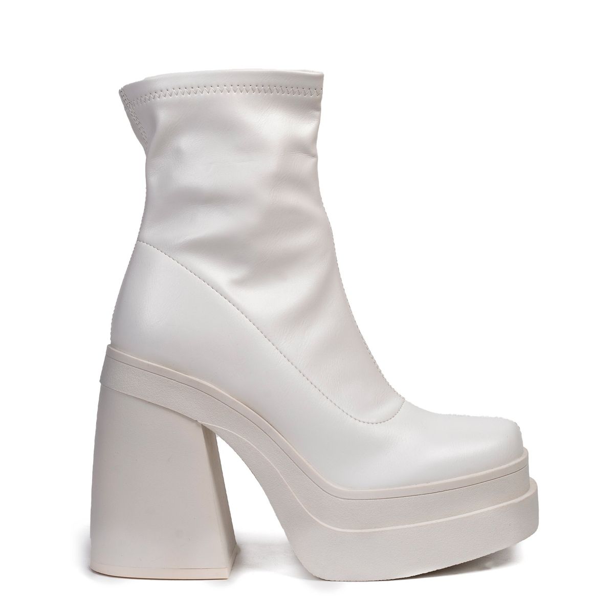 CHINITOWN - Bota Mujer Blanco Julie Chinitown