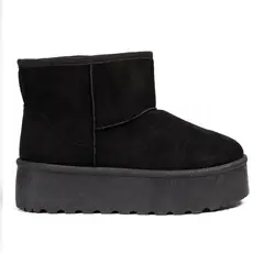CHINITOWN - Botín Mujer Negro Blanche