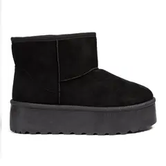 CHINITOWN - Botín Mujer Negro Blanche