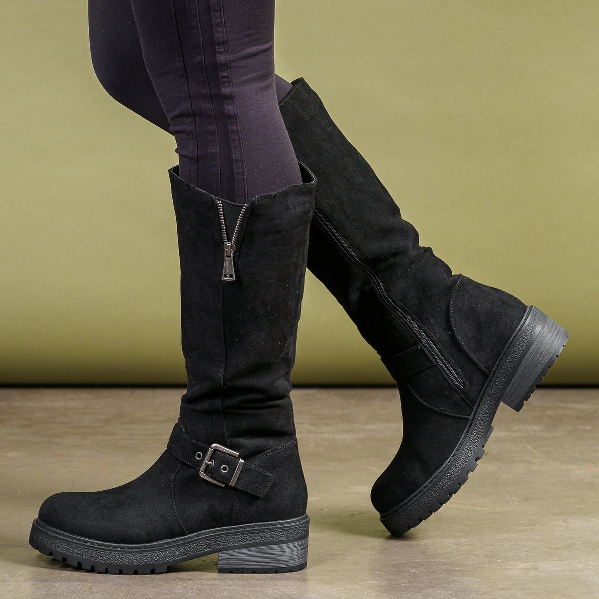 CHINITOWN - Bota Mujer Negro Aurore Chinitown