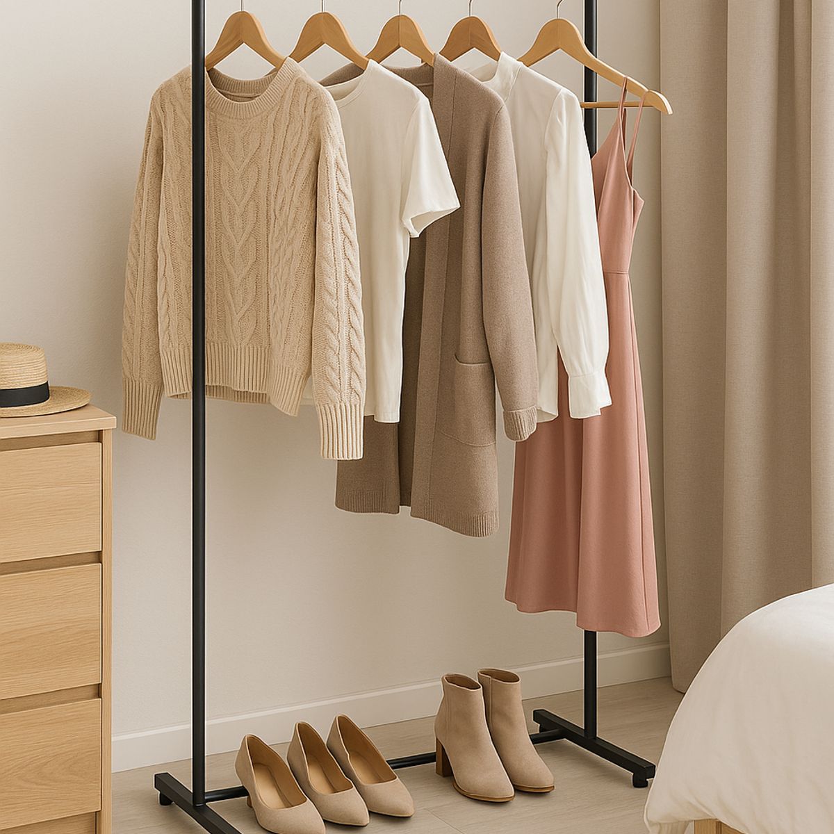 COSAS CASA - Perchero Colgador Organizador De Ropa Palermo