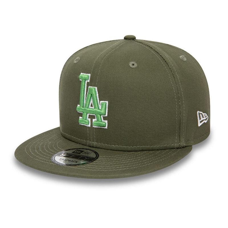 NEW ERA - Gorra Los Angeles Dodgers MLB 9Fifty Team Outline Green Med New Era