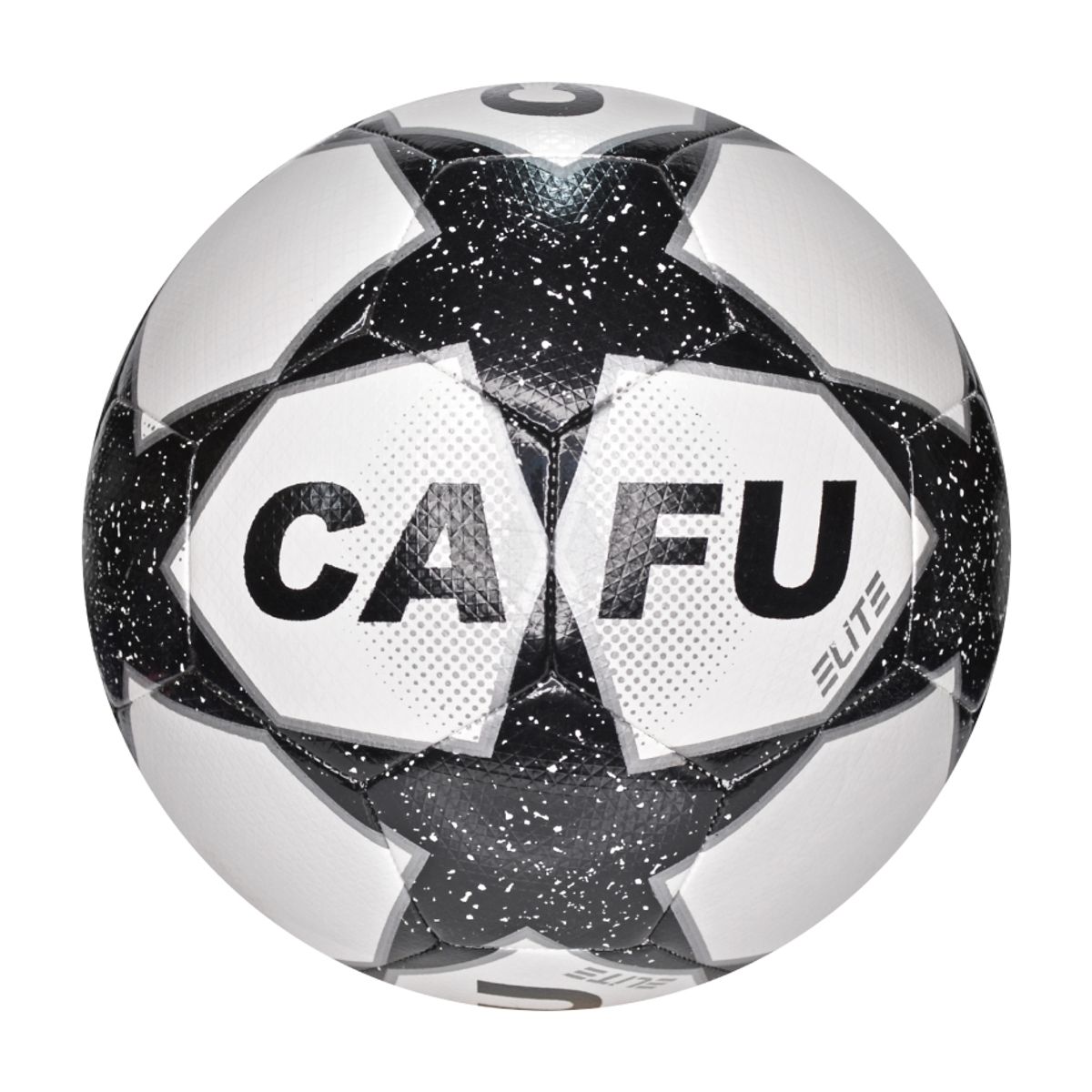 GENERICO - BALON FUTBOL CAFU ELITE BL-NG-GRIS 5
