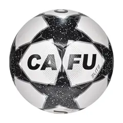 GENERICO - BALON FUTBOL CAFU ELITE BL-NG-GRIS 5