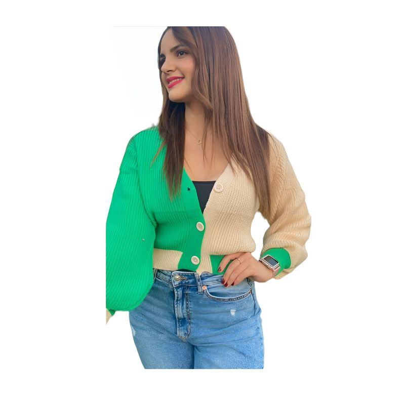 AGW - Pack 3 Sweaters Mujer Bicolor