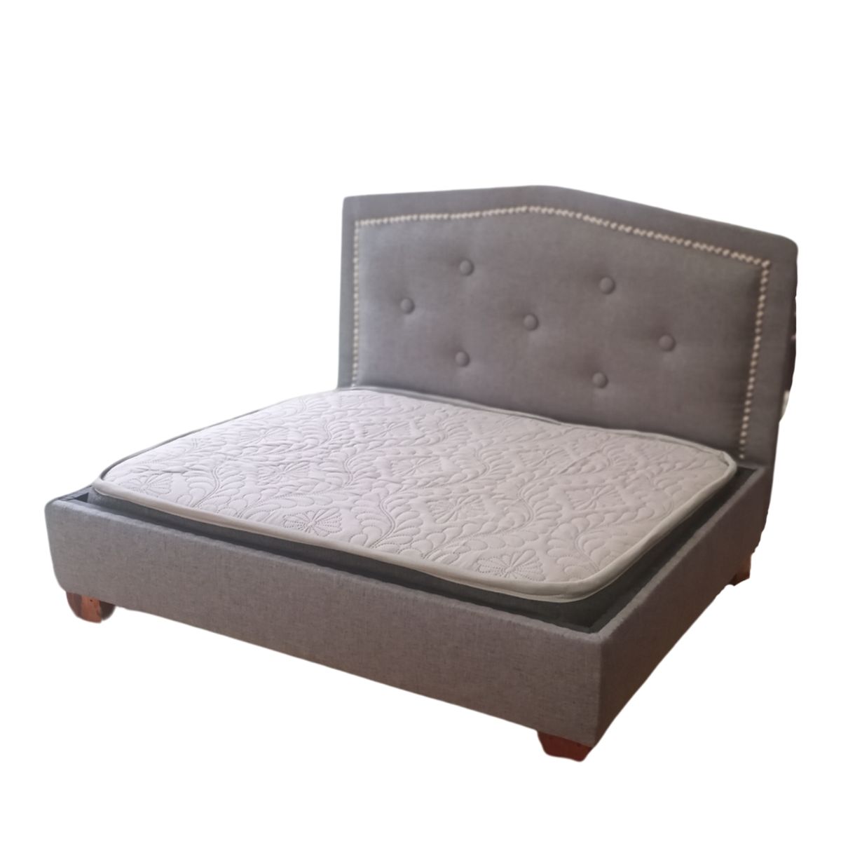 GENERICO - Camita Mascota respaldo curvo 80 x 60