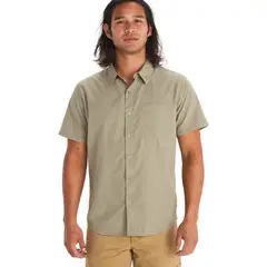 MARMOT - Camisa Aerobora Ss Verde