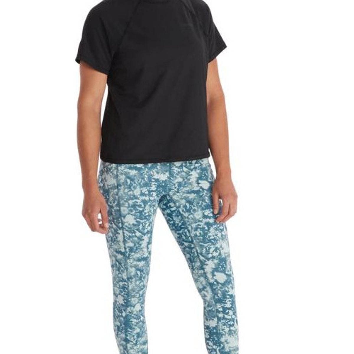 MARMOT - Polera Windridge Ss Negro MARMOT