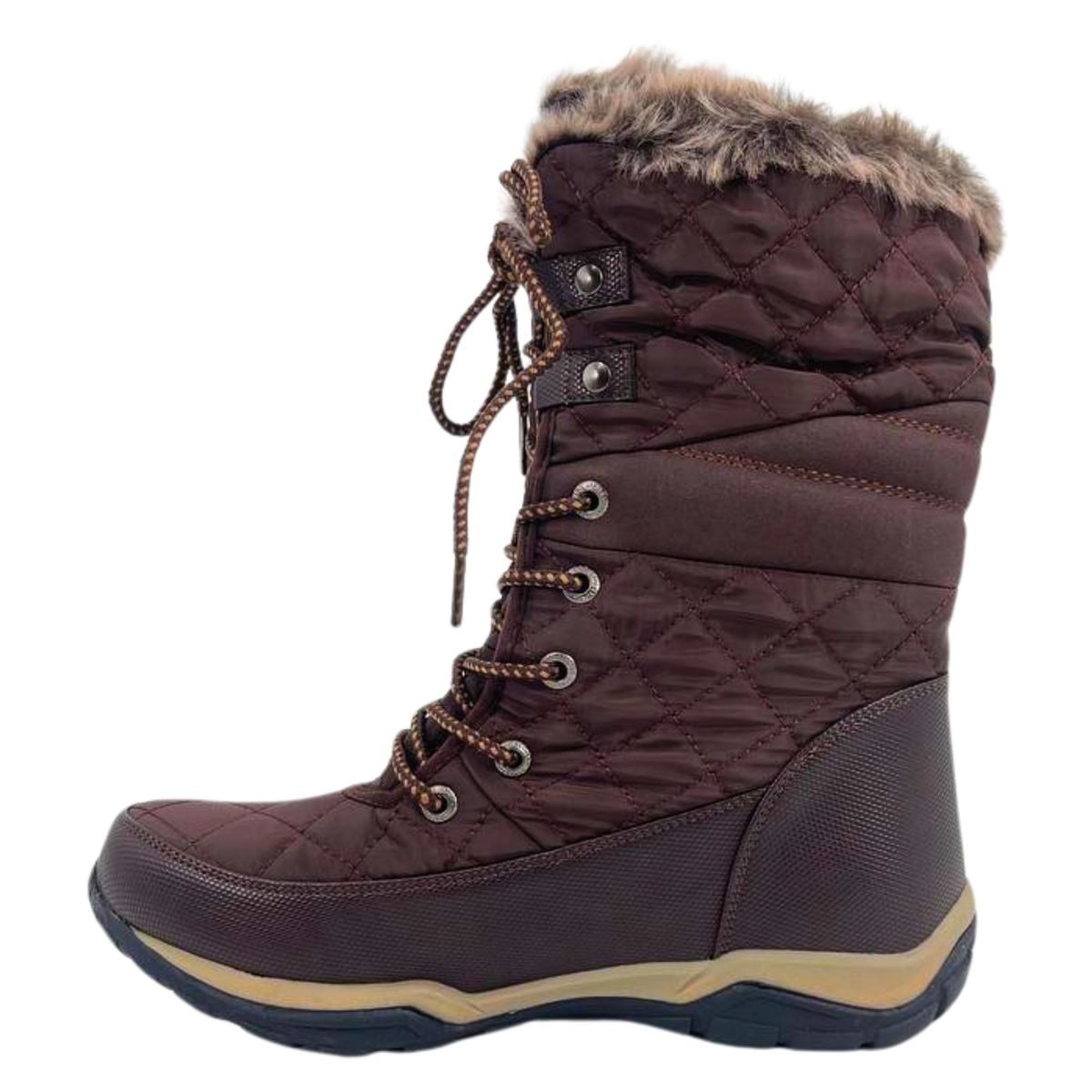 GENERICO - BOTINES TRENZADOS NEGRO INVIERNO MUJER DREATO