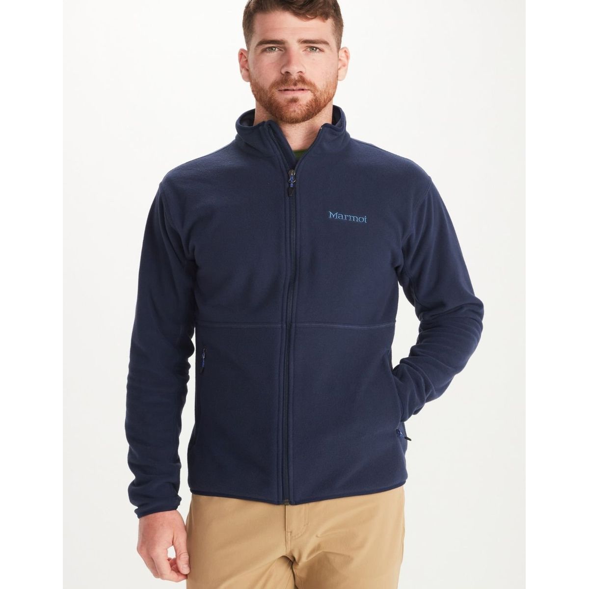 MARMOT - Polar Hombre Rocklin Full-Zip Azul Marmot