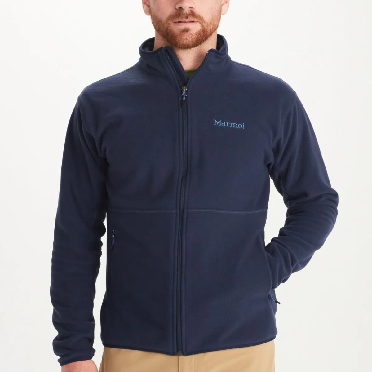 MARMOT - Polar Hombre Marmot Rocklin Con Cierre Azul