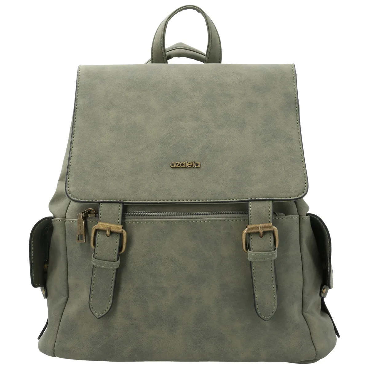 AZALEIA - Cartera Rex Backbag Oliva Mujer AZALEIA