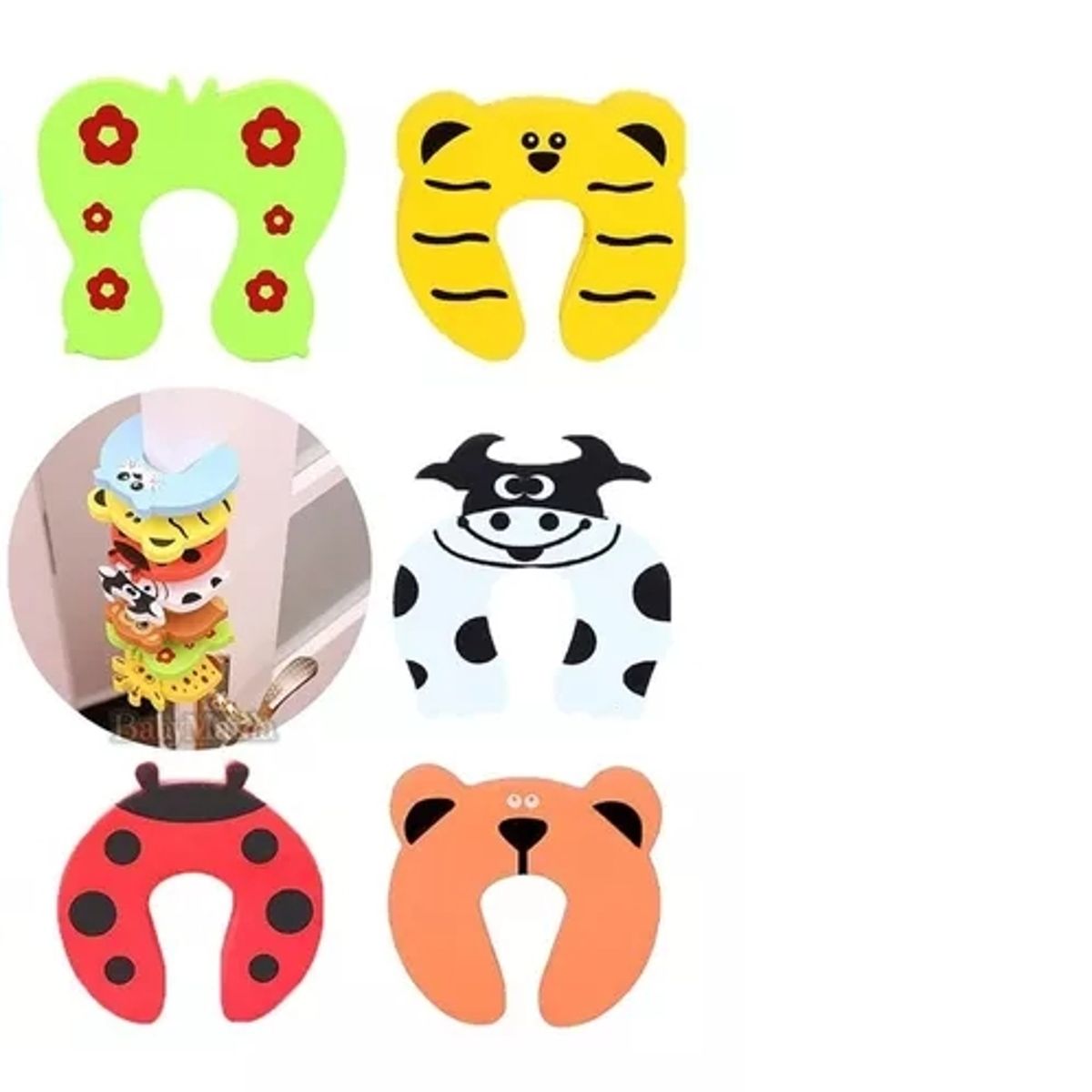 GENERICO - Topes Para Puertas Y Ventanas Bebe ( 3 Unidades)