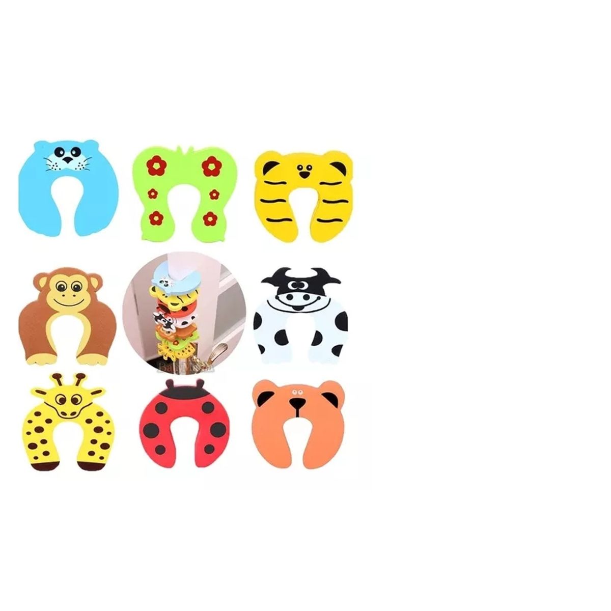 GENERICO - Topes Para Puertas Y Ventanas Bebe ( 3 Unidades)