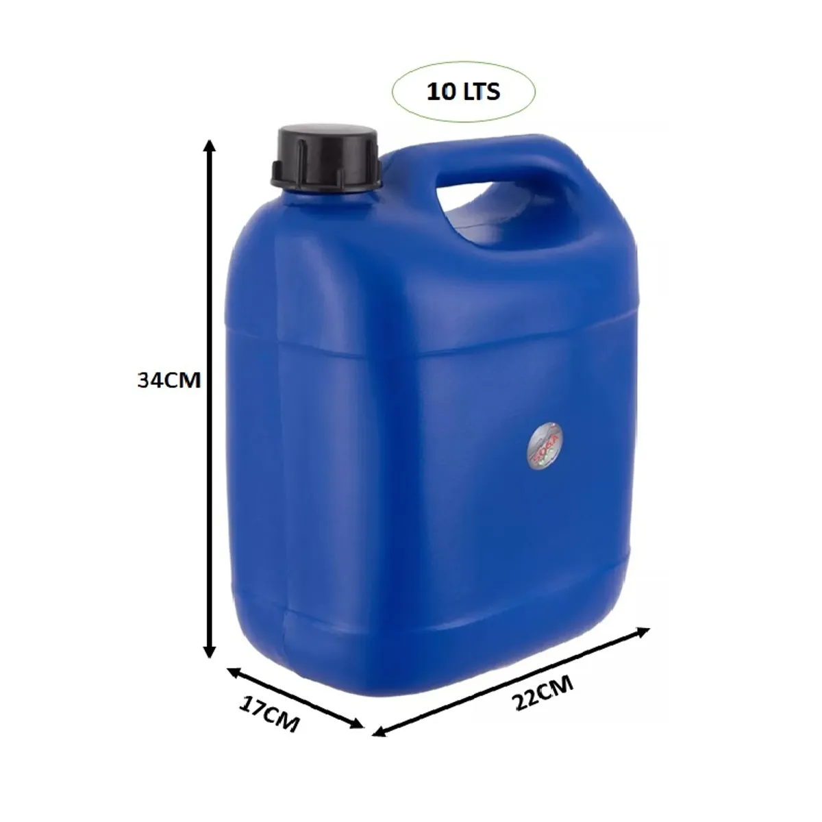 GENERICO - Bidon Domestico Plastico Gasolina 10lts