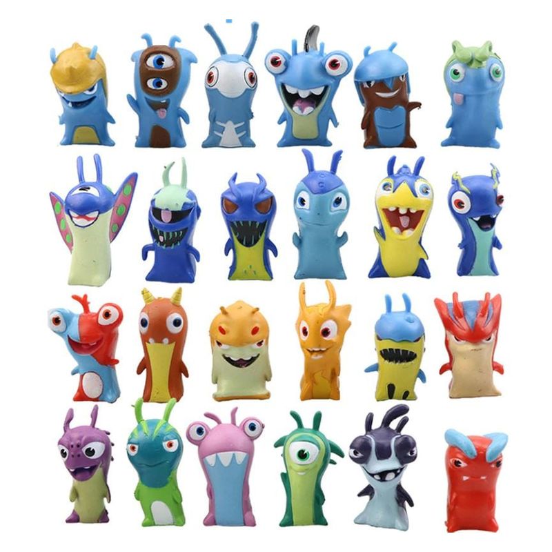 GENERICO - Bajoterra Slugterra Set De 24 Figuras De Babosas + Regalo