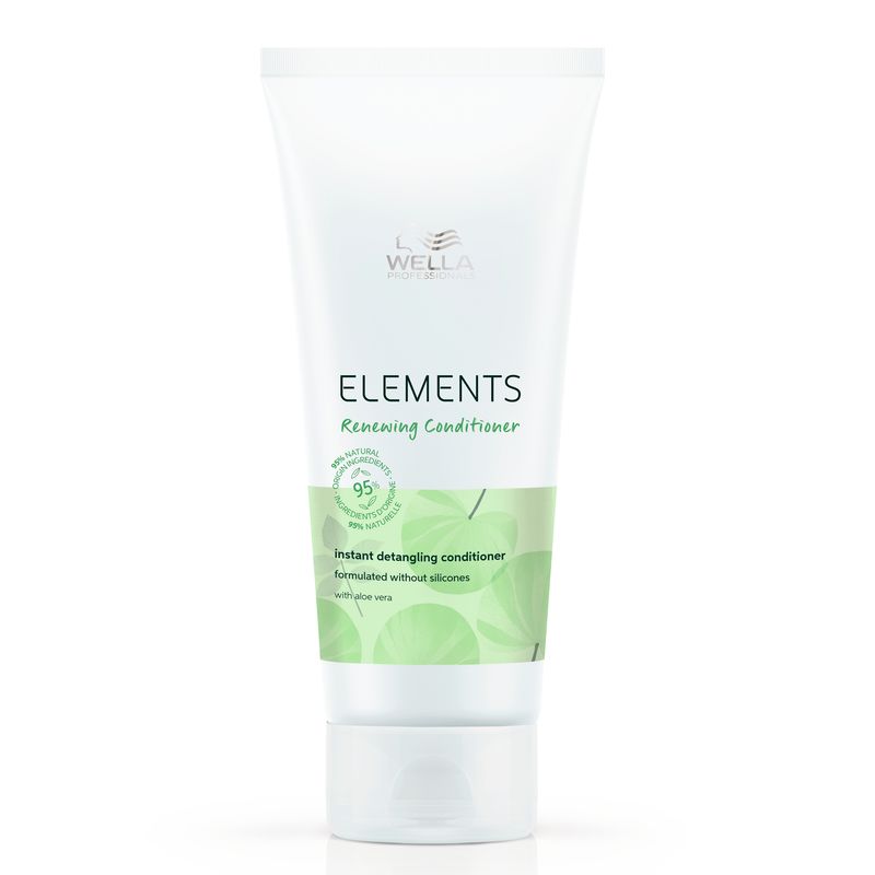WELLA - Wella Elements Acondicionador Renewing 200ml Sin Siliconas Con Aloe Vera