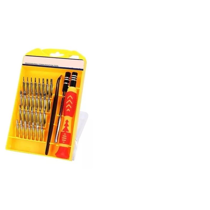 GENERICO - Set Kit Juego Destornillador Precision 33 Piezas - Tecnomati