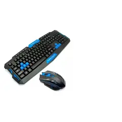 GENERICO - Teclado Mouse Inalambrico Gamer Hk8100 Español - Tecnomati