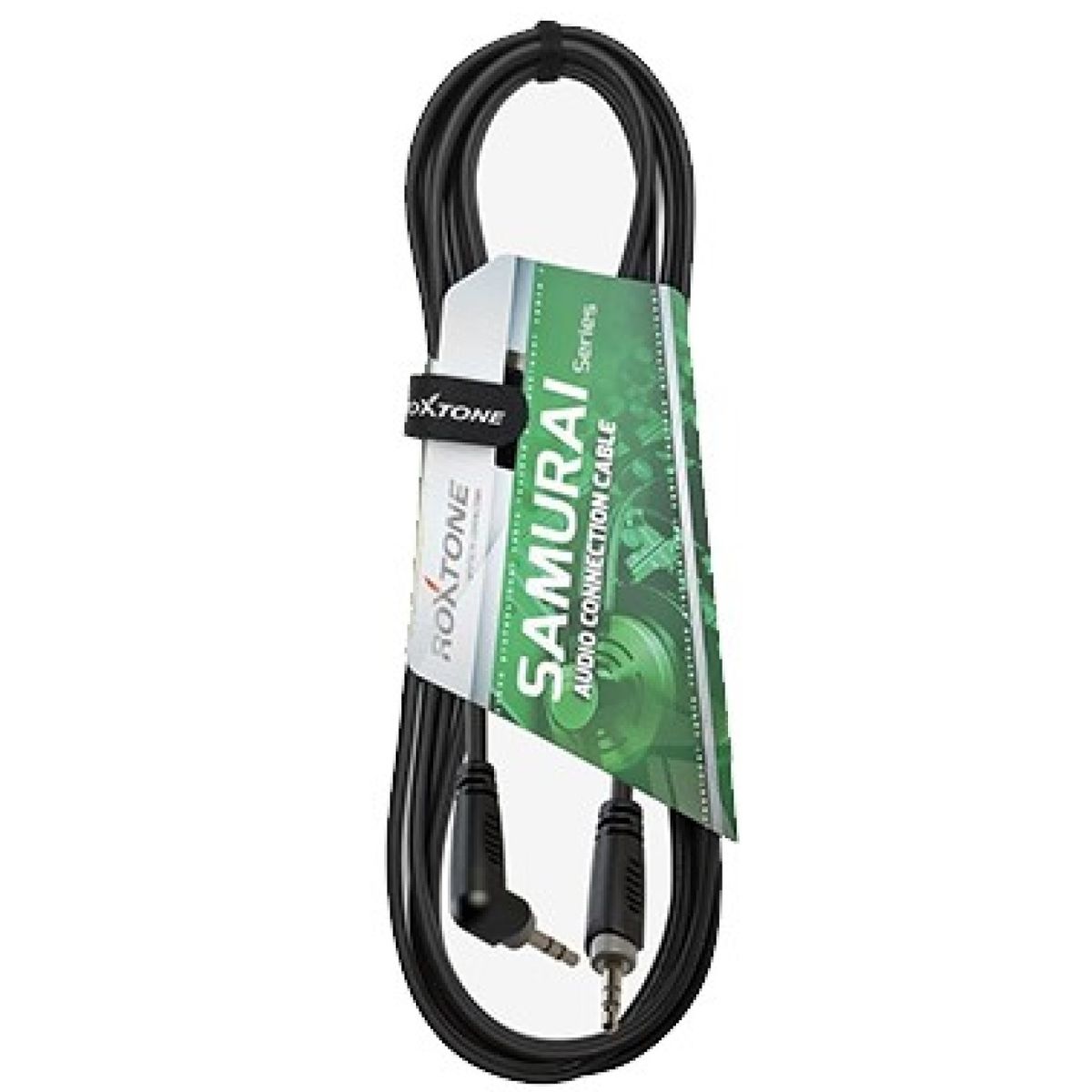 GENERICO - Cable de audio Aux. 3,5 mm 90° Macho estéreo de 1,5 metros