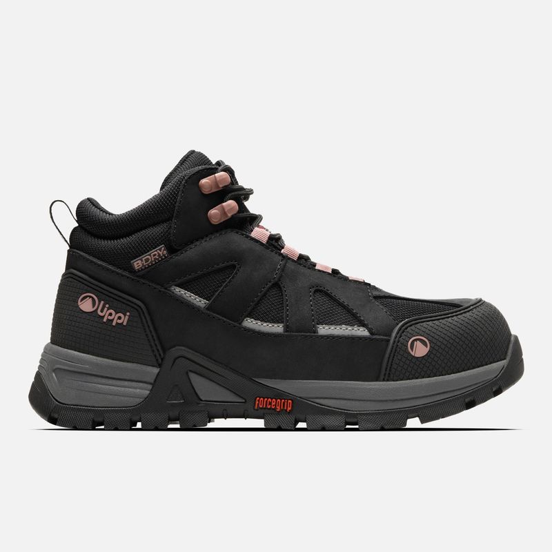 LIPPI - ZAPATO SEGURIDAD LIPPI PRO WORK MUJER VENTUS MID PALO ROSA