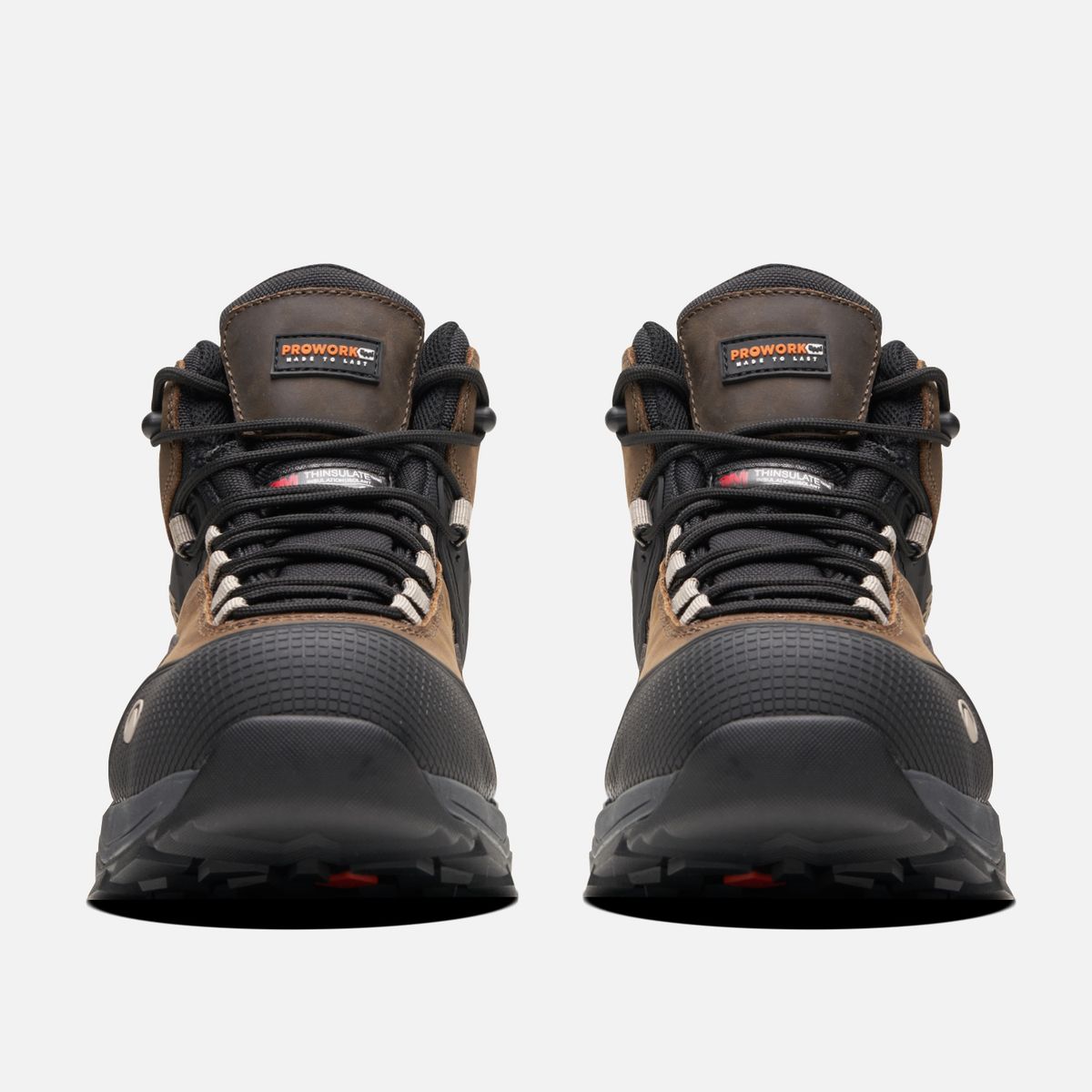 LIPPI - ZAPATO SEGURIDAD LIPPI PRO WORK HOMBRE ATMOS MID CAFÉ OSCURO