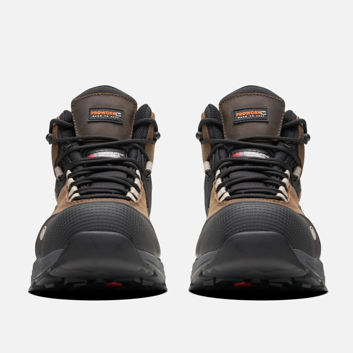 LIPPI - ZAPATO SEGURIDAD LIPPI PRO WORK HOMBRE ATMOS MID CAFÉ OSCURO