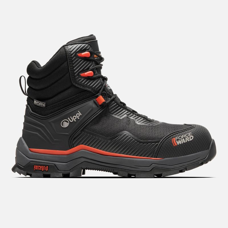 LIPPI - ZAPATO SEGURIDAD LIPPI PRO WORK HOMBRE STRATOS HIGH ROJO