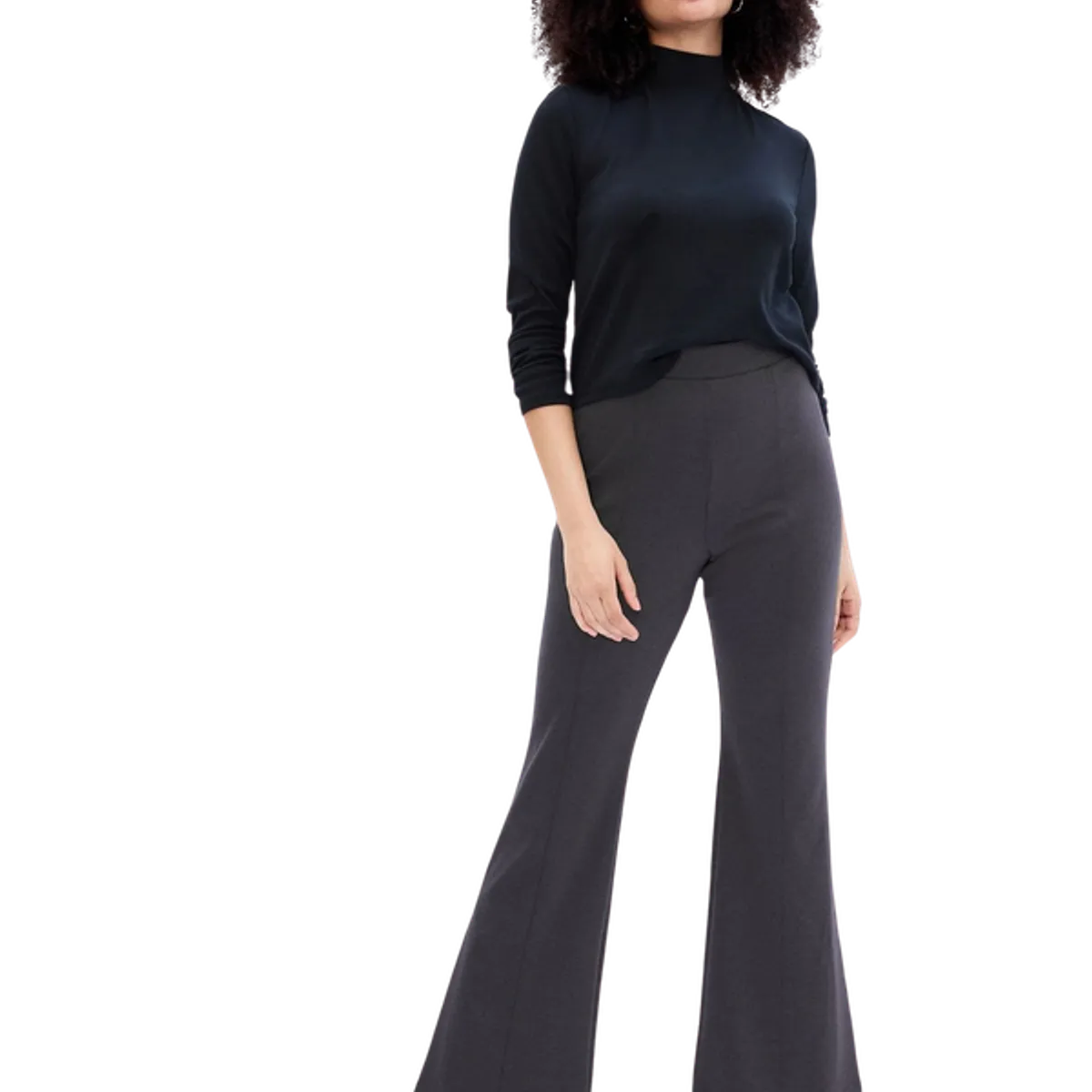 GAP - Pantalón Flare Gris