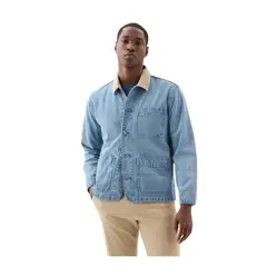 GAP - Chaqueta Hombre Denim Light Wash Azul
