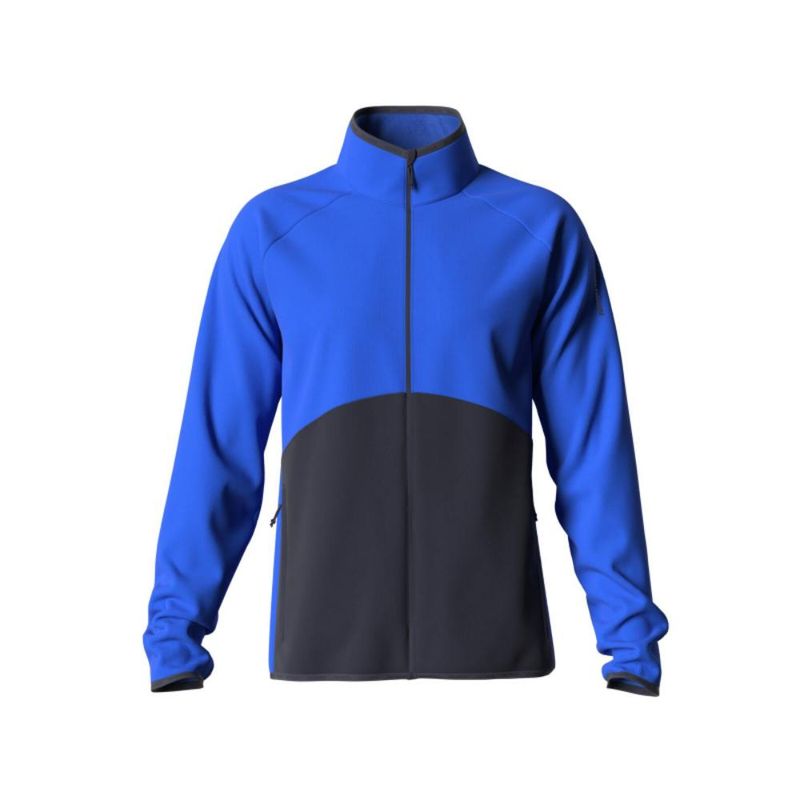 SALOMON - Polerón Hombre Essential Warm Fz Mid M Azul Salomon