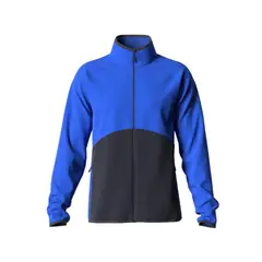 SALOMON - Polerón Hombre Essential Warm Fz Mid M Azul