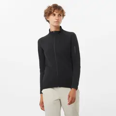 SALOMON - Polerón Mujer Essential Ltwarm Fz W Negro