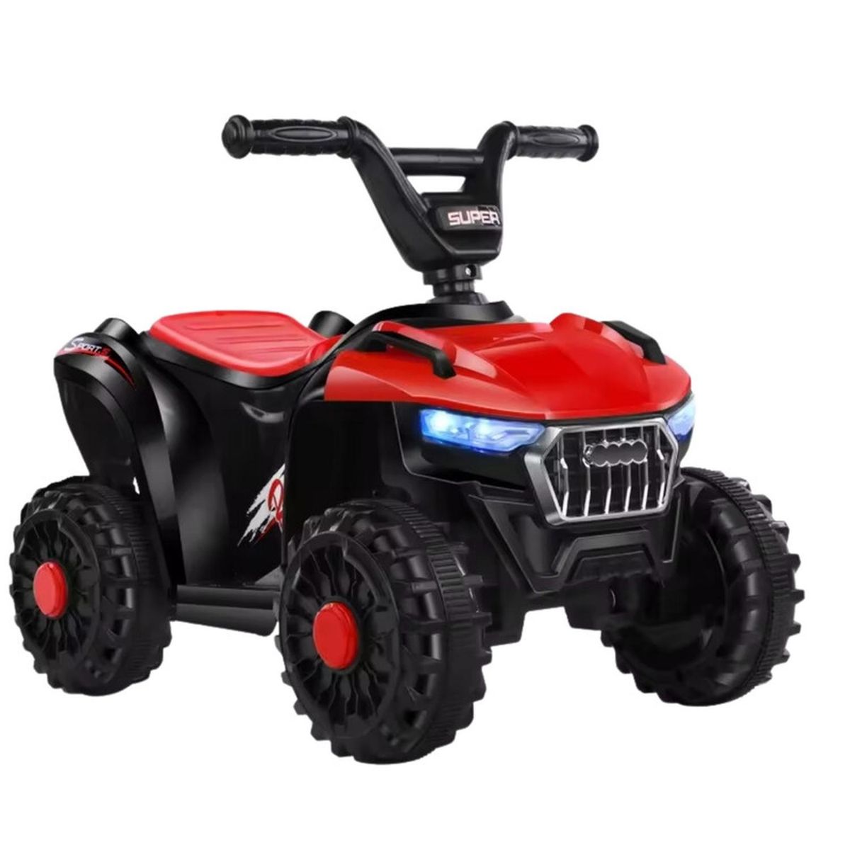 AUCKLAND OUTDOOR - Cuatrimoto Auto Electrico Niño A Bateria Luz Y Sonido Roja