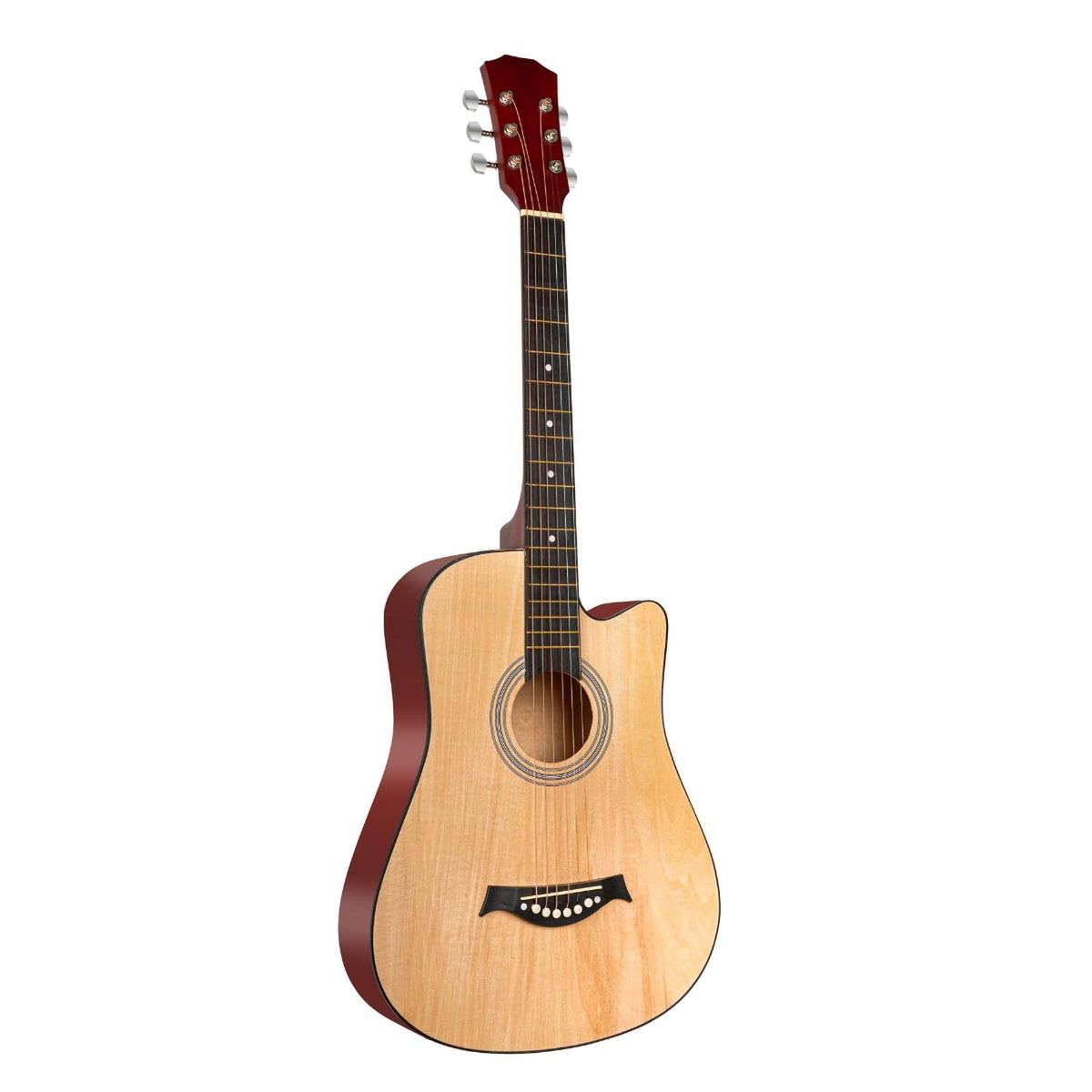 MOBII - Guitarra Acustica Clásica 38”. Incluye Funda.