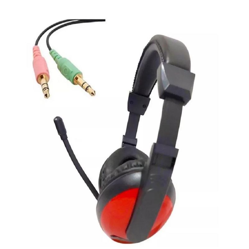 GENERICO - Audífonos Y Micrófono Gamer Para Pc Mac A63 Misde PB-B4E1 - Negro