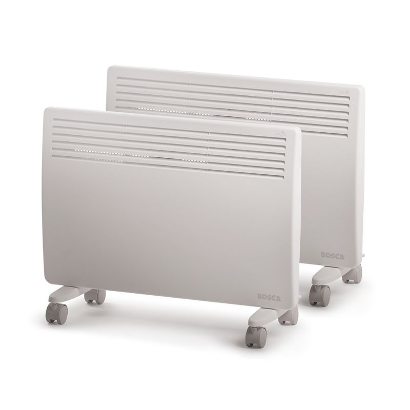 BOSCA - 2X Calefactor Eléctrico B1500 Wifi Convector
