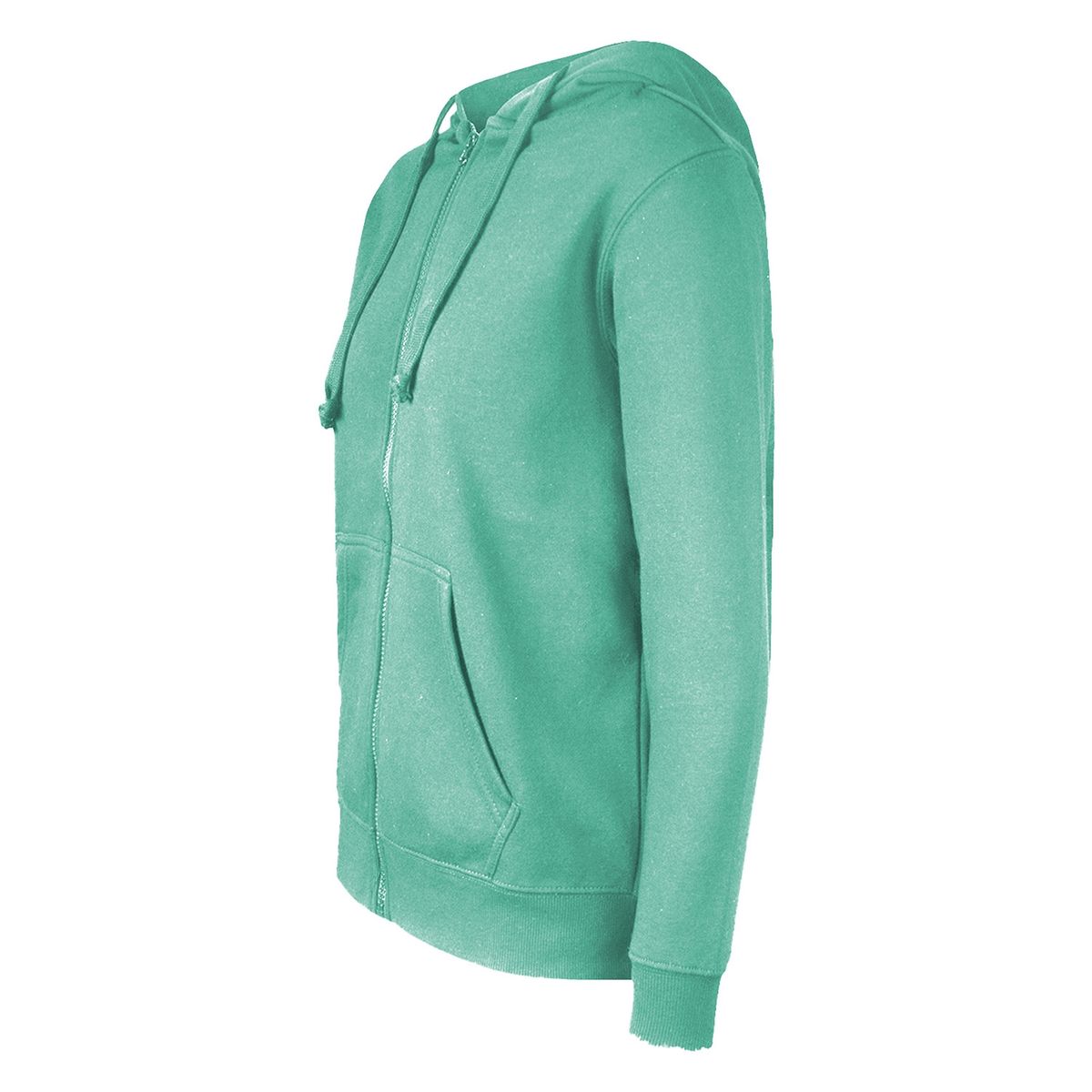 ANDESLAND OUTDOOR APPAREL - Polerón Canguro Con Cierre Vulpes Turquesa Unisex