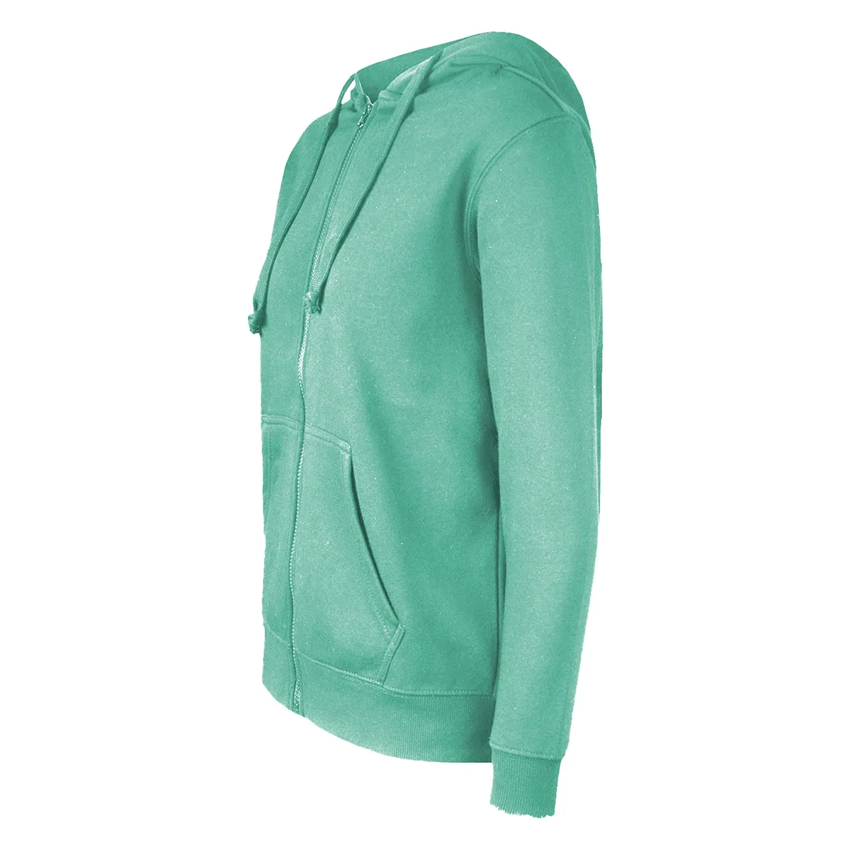 ANDESLAND OUTDOOR APPAREL - Polerón Canguro Con Cierre Vulpes Turquesa Unisex